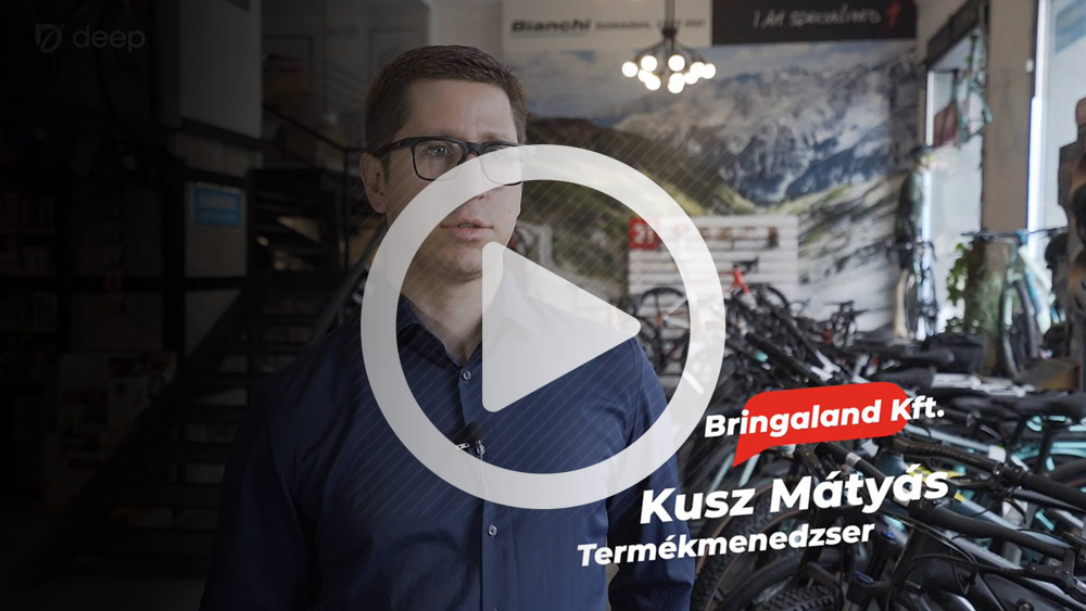 Bringaland Kft. REVOLUTION deep.ügyvitel bevezetés kereskedő vállalatnál