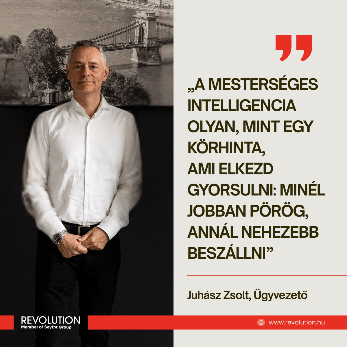Gyorsul az AI-körhinta – Interjú Juhász Zsolttal a hazai KKV-k digitális felkészítéséről